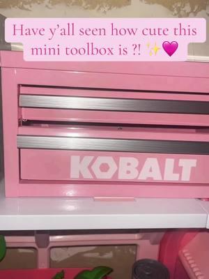 #pink #girlsworld #fyp #TikTokShop #kobalt #pinkworld #orangecart #toolbox 