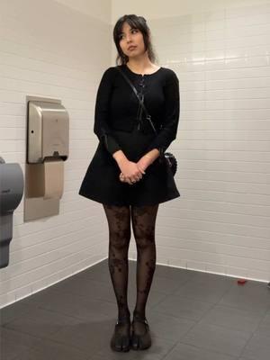 Sorry I haven’t been posting. I’ve been mourning the loss of my dog. I’ll come back soon w/ outfits again <3 #casualgothoutfits #minimalgoth#gothcoquette #gothcorporate #corporategothoutfits 