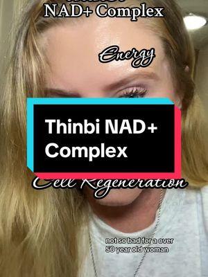 Thinbi NAD+ Complex for Women and Men Anti Aging , Energy and Cell Regeneration 2 Capsules per Day it changed my life #thinbi #NAD #nadcomplex#antiaging #antiagingcapsule #energy #betteryou #supplement #antiagingsupplement #healthtok #antiagingskincare #tiktokmademebuyit #loveit #betterme #tiktoksale#tiktokfyp #tiktokflashsale 