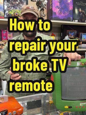 Can Jason fix the TV remote? #retrogames #nostalgia 