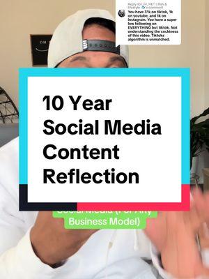 Replying to @ᒪᗩᑌᖇEᑎ | fish & lifestyle 🐟 Social Media Monetization Coaching 101 - Ten Year Reflection… part 1 - #morefollowers #moreviews #bettercontent #contentstrategy #contentcoach 