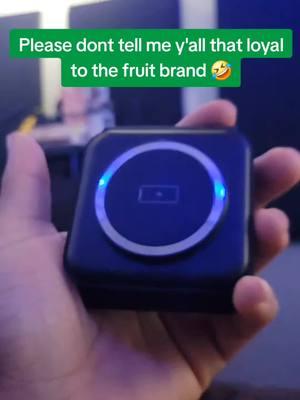 Man y'all really spending like that on the fruit brand?  . . . #3in1chargerstation #tiktokfinds2025 #electronics #powerbank #electronics 