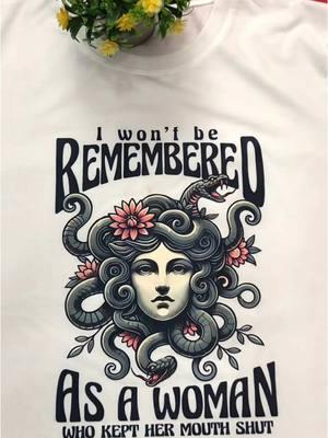 #iwontberemembered #asawomanwhokepthermouthshut #femalerage #femalerageshirt #femininerage #feminist #feminism #womenshirt #womenempowerment #womenpower #womensupportingwomen #girlssupportgirls💞シ 