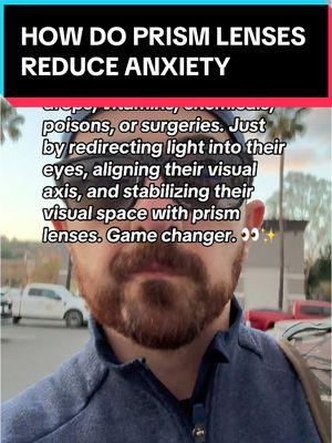 Me, after realizing I can lower my patients’ anxiety in busy, crowded places without using any medications, pills, drops, vitamins, chemicals, poisons, or surgeries. Just by redirecting light into their eyes, aligning their visual axis, and stabilizing their visual space with prism lenses. Game changer. 👀✨ At Vivid Visions Optometry, Inc., we specialize in helping patients with binocular vision dysfunction (BVD) find relief from anxiety, dizziness, motion sickness, and more—naturally and effectively. Ready to experience the difference? 📍 27201 Tourney Rd. Suite 100, Valencia, CA 91355 📞 (661) 310-0603 🌐 Schedule your appointment today” Hashtags: #BinocularVisionDysfunction #PrismLenses #NaturalRelief #BVDRelief #PrismGlasses #AnxietyRelief #BehavioralOptometry #VividVisionsOptometry #VisionHealth #EyeAlignment #DizzinessRelief #HealthyVision #PrismPower #NoMorePills