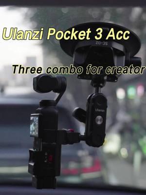 Three useful Pocket 3 combo for creators! Level up your content! #ulanzi #pocket3 #djipocket3 #TechAccessories #ContentCreation #VlogGear #FilmmakerTools #TechUpgrade #TikTokTech