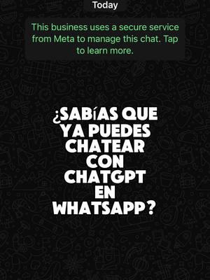 #creatorsearchinsights #chatbot #chatgpt #ai #ia #whatsapp 