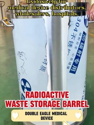 Protect your environment and ensure safety with our high-quality Radioactive Waste Storage Barrels. Designed for secure containment of radioactive materials, our barrels meet stringent safety standards. Ideal for medical facilities, hospitals, and waste management companies.#SafetyFirst #MedicalEquipment #RadiationProtection #WasteManagement #MedicalDevices #ShandongDoubleEagle #HealthCareSafety #XRayProtection #HospitalSupplies #WasteStorage #SafetyInnovation #RadiationSafety #ProtectYourStaff #RadioactiveWaste #WasteDisposal #HazardousMaterials #RadioactiveStorage #WasteContainment #RadioactiveSafety #NuclearWaste #SafeWasteDisposal #RadiationShielding #NuclearSafety #EnvironmentalProtection #MedicalWaste #HazardousWasteManagement #SafeRadiationStorage #RadiationWaste