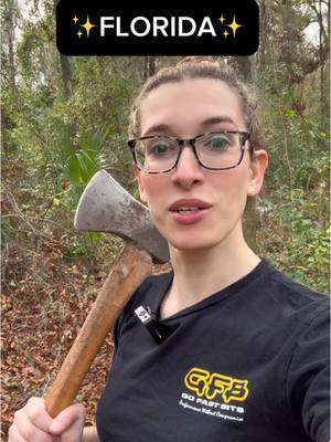 Turns out hot thirst trap log splitting people are actually strong. And I am not one of those people. #choppingwood #DIY #Outdoors #homestead #florida 