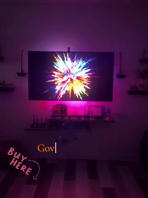 Govee TV Backlight @Govee #lite3 #govee #tvbacklight #goveelite3 #smarttvlight #collaboration #TikTokShop #izalak @Zalak Patel 