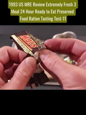 1993 US MRE review extremely fresh 3 meal 24 hour ready to eat preserved food ration tasting test #mre #review #extremely #preserved #food #ration #tasting 