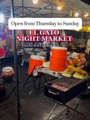 📍@nightmarket_elgato 📍 941 S Union Ave, Los Angeles, CA 90015 ⏰ Thursday & Friday: 5:00pm - 12:00am ⏰ Saturday & Sunday: 3:00pm - 11:00pm #taco #tacotuesday #losangeles#lastreetfood #lanightmarket #nightmarket #nightmarketfood #nightmarketelgato #streetfood #foodscene #losangelesstreetfood #streetvendors