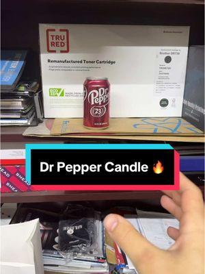 I’ve the reason these are going out of stock #drpepper #scentedcandles 