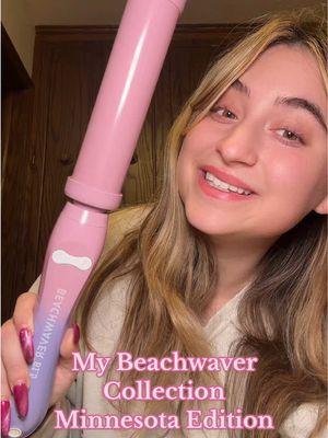 Everything in my Beachwaver collection in Minnesota💕💕💕💕💕 #beachwaver #beachwavercollection #beachwavers #beachwavercurls #bwcampuswave #campuswave @TheBeachwaver @Beachwaver Campus Wave 