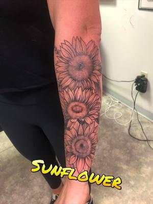 #creatorsearchinsights #favorite #favoriteflower #sunflower #tattoo #sunflowertattoo 