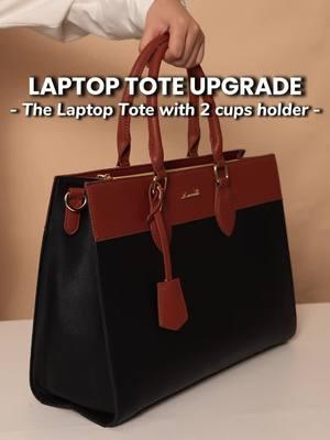 This Laptop #tote Bag 👜has so much room for your laptop and water bottles！ Tote Bag of the Year: The Best Laptop Bag for Your Daily Commute💼 #TikTokShopYearEndSale #winterfinds #tote #totebag #forwork #tiktokshopfinds #lovevook #stylish #elegant #packwithme #workbag #fypage #girltherapy #bag #packing #chic #2in1 #formom #ladybag #workstyle #business 