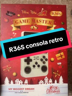 R36S consola retro #r36s #r36sgameconsole #holydayhaul #christmasgifts #christmasgiftsideas #christmasgiftforher #TikTokShop #holydayshopping #holydays #holidaygifts #holidaytiktok 