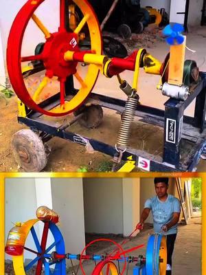 How to make flywheel Spring free Energy Machine Generator part 2 final  #energy #crafts #handcraft #diyproject #DIY #foryou 