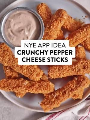 Cheese to cheese sticks! Ring in the new year with this easy appetizer idea! #hostinghacks #appetizerideas