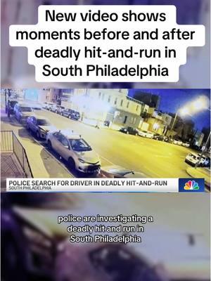 A deadly hit-and-run in #SouthPhiladelphia was all caught on camera. NBC10's Shaira Arias has the story.  #nbc10philly 