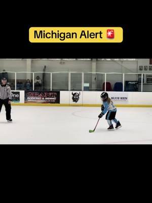 Little Michy fun from the younger Geneation  #hockey #michigan #icehockey #youthhockey 