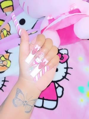 Hello Kitty Girlie forever 💕🎀😻 January books are open! #nailtech #757nailtech #vanailtech #vabeachnailtech #hellokitty #hellokittylover 