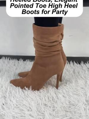 Super elegant & soft suede stiletto boot#viralboots #trendyboots #stiletto #stilettoboots #stilettoheels #womenshoes #suedeboots #bootsforwomen #winterboots #womenshoes #warmshoes #tiktokshoplastchance #tiktokshopnewyearnewaura #spotlightfinds