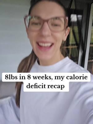 Down 8lbs in my 8 week calorie deficit here is my recap. Any questions comment below ⬇️⬇️ #howtoeathealthy #nomorefaddiets #BehaviorChange #keeptheweightoff #bodyrecomposition #sustainbleweightloss #2025weightlossgoals #over30weightlosswomen #2024weightloss #weightlosshardtruth #weightlosschallenge #WeightLossForLife #dietexitplan #bodytransformations #millenialweightloss #hormonesandweightloss #caloriedeficittips #simplehealthtips #caloriedeficitdiet 