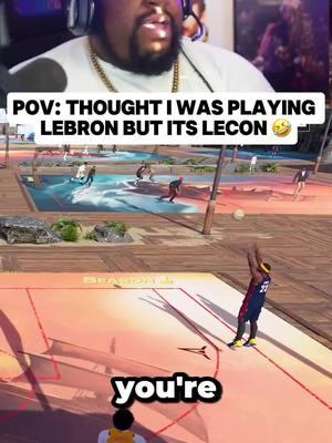 POV: Thought I was playing LeBron but its Lecon 🤣 #viral #Lebronjames #nba2k25 #2k25 #nba2k25gameplay #nba2k25bestbuild #bestbuild2k25 #bestbuildnba2k25 #nba2k25park #nba2k25builder #bestguardbuildnba2k25