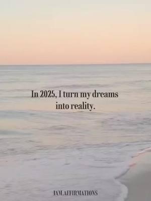 🌟 2025 is my year of action. I honor my vision, trust my abilities, and take steps toward my dreams. What once felt distant is now within reach. #DreamsIntoReality #2025Vision #TakeAction #ManifestYourGoals #NewYearAffirmations