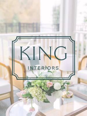 Dive into our new brand! Complete with a new beautifully curated logo & website! Check out our new website at kinginteriordesigns.com! #newbranding #brandingdesign #interiordesign #virtualdesign #virtualdesigner #interiordecor #coastalinteriors #southerninteriors #grandmillenial #grandmillennialdecor 