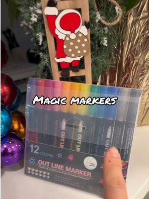 Magic Markers 🤩#TikTokShop #MadeMyYear #FYP #marker #drawingchallenge #kidsdrawing #coolstuff #moms 