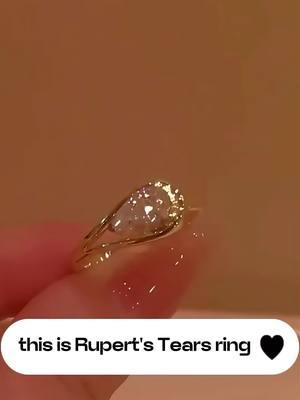 Handmade Rupert tears ring #fyp #ring #ringcollection #necklace #handmade #bracelet #ringman #jewellery 