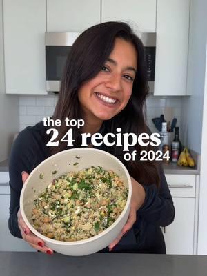 We are GOOD in 2024… if you tried any of my recipes, what was your fave?  Here’s to a 2025 filled with healthy, delicious, easy and balanced recipes that are also packed with protein 🥳🙌🏼 #healthyrecipes #healthyrecipeideas #easyhealthyrecipes #recipeinspo #recipeideas #healthyrecipe #healthyrecipeinspo #healthyeating #recipeideas #proteinrecipe #proteinpacked 