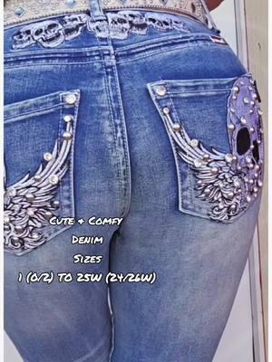 Restocked @The Diva Cave LLC #jeans #plussizejeans #curvyjeans #bootcutjeans #denim 