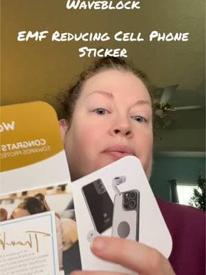 Protect yourself from harmful EMF radiation with the EMF Reducing Cell Phone Sticker from Waveblock! It's a simple and effective way to stay safe while using your devices. Have you considered EMF protection before? Share your thoughts in the comments! Individual results may vary! #waveblock #EMFprotection #healthyliving #spotlightfinds #tiktokshopholidayhaul #resultsmayvary #waveblockstickers 