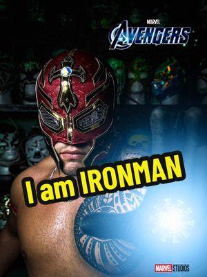 I am IRON MAN #ironman #iamironman #ironmansuit #marvel #dccomics #wolverine #luchalibree #WWE #aew #reymysterio #avengers #avengersendgame #avengersinfinitywar 