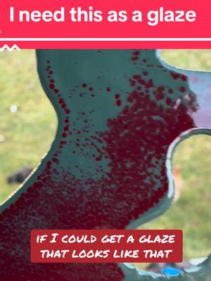 Y’all know any glaze combinations that will get me this? It would be so #hot at #christmas time #potterybymacie #glazeinspiration #glaze #inspo #ineedthis #spraypaint #red #green #pottery #ceramics #clay #arttok #potterytok #claytok #artistsoftiktok #pottersoftiktok #amaco #mayco #spectrum #cone6 