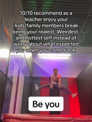 Love to be myself and enjoy the most! #teachers #teacherlifestyle #teachertips #spedteacher #spededucador #educatorsquad #educatorsoftiktok #edutokmotivation #lifeofteacher #teacherlife #teacherfits #edutok #creatorsearchinsights #teacherhumor 