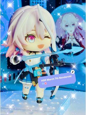 March 7th Nendoroid! I’m glad I finally have a Honkai Star Rail figure hopefully I can get the March 7th scale soon🤩❄️🩵🌸 ❄️ 🌸 🩵 🌸 ❄️: #HonkaiStarRail #hsr #honkai #honkaistarrailedit #march7th #march7thhonkai #march7thhonkaistarrail #danheng #stelle #starrail #pompom #mihoyo #mihoyogame #nendoroid #nendography #nendoworld #nendoroidcollection #nendoroidcollector #gachacommunity #gachalife #hoyoverse #hsredit #sundayhsr #hsredit #hsr1year 