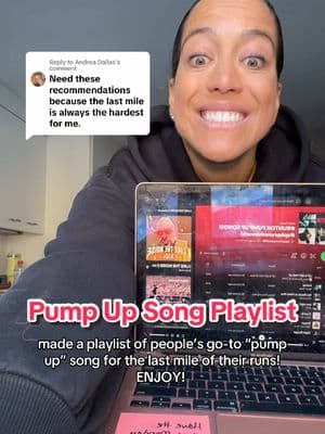 Replying to @Andrea Dallas happy listening!! I will continue to add to this #playlist and continue to make more! you can find it on @Spotify !! #runningplaylist #runtok #runningcommunity #pumpupsongs #apbprunstheworld 