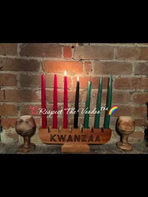 Kwanzaa - Kujichagulia The second principle of the Nguzo Saba is Kujichagulia (Self-Determination). This too expresses itself as both commitment and practice. It demands that we as an African people define, defend and develop ourselves instead of allowing or encouraging others to do this. It requires that we recover lost memory and once again shape our world in our own image and interest. And it is a call to recover and speak our own special cultural truth to the world and make our own unique contribution to the forward flow of human history. Celebrate KWANZAA!  Heri Za Kwanzaa. Habari gani?! #kwanzaa2023 #Kwanzaa #NguzoSaba #Habaragani  #RespectTheVoodoo #LOVEmyNewOrleans  #RespectTheAncestors  🟥🟥🟥⬛🟩🟩🟩 #Kujichagulia 🪱Respect The Voodoo™🌈  ✍🏽 http://www.houseofthedivineprince.com/contact-us.html 