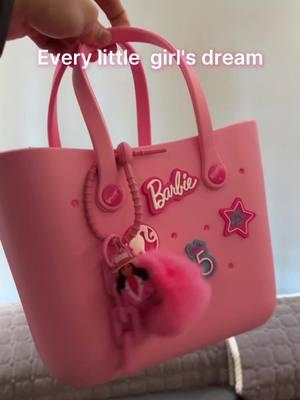 Barbie bag #cutebag #barbie #miniso #lunchbags #barbiegirl #tote 