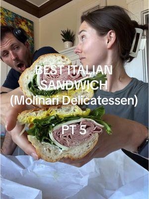 📍Molinari Delicatessen (part 5) 🌎 San Francisco, CA  Let's find the best Italian sandwich 😎  #italiansandwich #sandwich #sandwiches #californiafood 