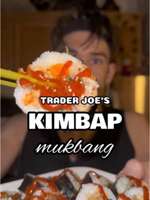 Late night @Trader Joe's Kimbap snacking  • #mukbang #mukbangs #mukbangeatingshow #mukbangasmr #mukbangvideo #mukbangshow #mukbang #FoodTok #food #Foodie #foodcritic#foodreview #foodreviewer #fyp #foryou #asmr #traderjoes #traderjoesfoodreviews #traderjoesmusthaves #traderjoesfinds #kimbap #traderjoeskimbap 