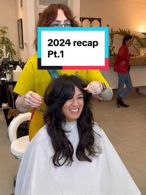 2024 Recap Pt.1 #2024 #2024recap #hairreveal #haircuts #beforeandafter #haircuttransformation #denvercuttingspecialist #haircuttingspecialist #denverhairstylist #denversalon #newhair #razorhaircut #hairinspo #hairtok2024 