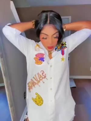 I had the pleasure of creating THIS custom piece for our girl @CHAYILEDEN she showed us a thang or two, or three about styling this beauty!! Check it out!! Fiyahhh 🔥 #patchpartyclub #chayileden #styling #patches #styletips #inspire #fashiontiktok #fashionista 