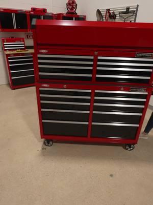 Our S2000 52-in. Rolling Tool Cabinet & Tool Chest is so fetch. #CRAFTSMAN #CRAFTSMANTools #WeBuildPride #DIY #Holiday #Cleanup