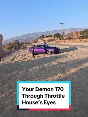 When @Throttle House Reviews Your Demon 170, They Bring a Cullinan to Sit + Watch #dodge #dodgedemon #demon170 #dodgechallenger #challengerdemon #challenger #cartok #fyp #instagood #rollsroycecullinan 