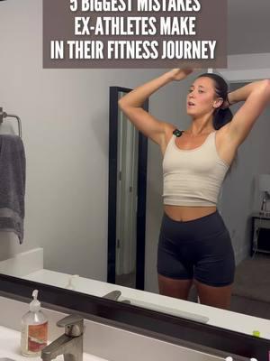 Don’t make these 5 mistakes in your fitness journey! 🚫 Need help starting your fitness journey as an ex-athlete? Follow for more tips on building a workout routine that can help you go from this to this! #fatlosstipsforwomen #womensnutritiontips #healthyeatingforwomen #girlswholift #womenshealthandfitness #musclebuildingforwomen #femalefitnesscoach #fitwomen #fitnessjourney #womensweightlifting #femalefatlosstips #fitnessmotivation #femaleathletestruggles #fitnesstransformation #healthyrecipesforwomen #proteinintakeforwomen #womensworkoutplan #womenwholift #proteinpower #weightlosstipsforwomen #legdayworkout #fitnessforwomen #womensworkoutroutines #exathletestruggles #strengthtraining