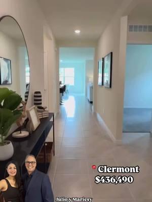 📍Clermont 🚨Gran localización, hasta $15,000 de incentivos para gastos de cierre y una tasa de interés preferencial de 5.5% ✔️ 🏠 1.672 Sq Ft/ 3 habitaciones/ 2 baños/ 2 puestos de garage. ✔️Casa club con piscina y parque para niños, áreas para ejercicios. ✔️ Acceso directo desde la US 27, con todo tipo de áreas comerciales en los alrededores, escuelas, restaurantes y zonas de entretenimiento al aire libre. ✔️Una gran opción para tu familia y para la inversión residencial 💰 Julio Peña y Mariesy Dávila La Rosa Realty Internacional 📱Contáctanos al 407-2726084 y 407-5484718 📍1420 Celebration Blvd, Suite 247. Celebration, FL 34747. #CasasenFlorida #Casasnuevas #CasasenDavenport #CasasenLakeland #CasasenWinterHaven #CasasenOrlando #casasensaintcloud #RealtorenOrlando #Realtor #Asesorinmobiliario #propiedadesvacacionales #championsgate #Casasenkissimmee #vacacionesenorlando #Liveinflorida #Orlando #OrlandoRealtor #Realestatelife #luxuryhomes #windermere #Disney #universal #CasasenClermont #CasasenWinterGarden  #agentedebienesraices #Townhomes #CasasenApopka #CasasenSanford #CasasenDeltona